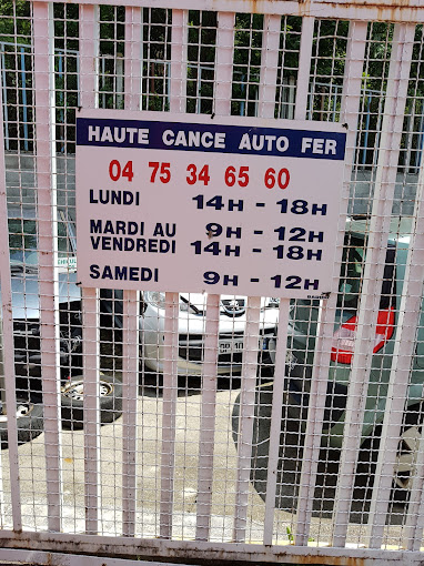 Haute-Cance Auto-Fer