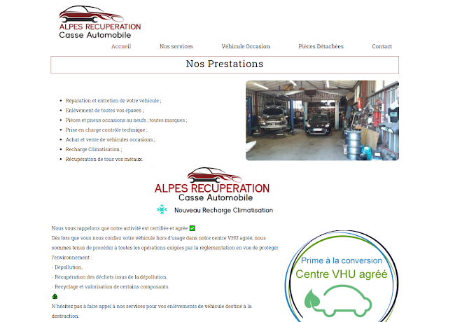 GARAGE CASSE AUTO Alpes Récupération - Photo 4